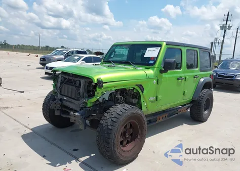 2018 Jeep Wrangler Unlimited Sport 4X4 z USA, uszkodzony, nr VIN 1C4HJXDN6JW264000